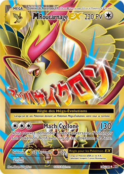 Carte Pokémon M-Roucarnage EX 105/108 de la série Évolutions en vente au meilleur prix