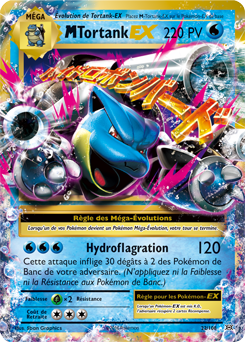 Carte Pokémon M-Tortank EX 22/108 de la série Évolutions en vente au meilleur prix