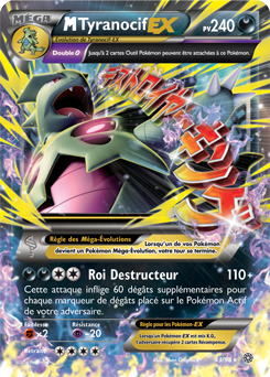 Carte Pokémon Pokémon EX M-Tyranocif EX 43/98 de la série Origines Antiques