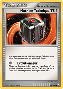 Carte Pokémon Machine Technique TS-1 136/146 de la série Eveil des Légendes en vente au meilleur prix