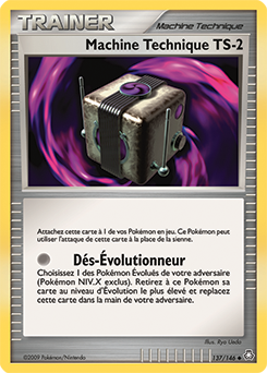 Carte Pokémon Machine Technique TS-2 137/146 de la série Eveil des Légendes en vente au meilleur prix