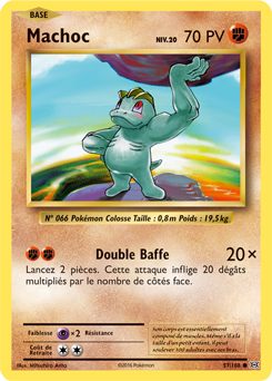 Carte Pokémon Machoc 57/108 de la série Évolutions en vente au meilleur prix