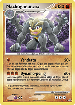 Carte Pokémon Mackogneur 31/130 de la série Diamant & Perle en vente au meilleur prix