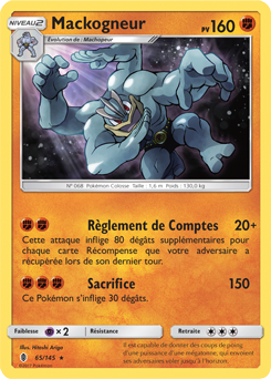 Carte Pokémon Mackogneur 65/145 de la série Gardiens Ascendants en vente au meilleur prix