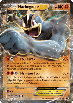 Carte Pokémon Mackogneur EX XY108 de la série Promos XY en vente au meilleur prix