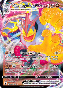 Carte Pokémon Mackogneur VMAX 073/189 de la série Astres Radieux en vente au meilleur prix