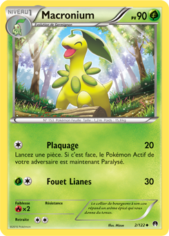 Carte Pokémon Peu commune Macronium 2/122 de la série Rupture Turbo