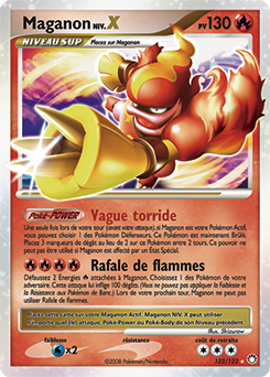 Carte Pokémon Maganon NIV.X 123/123 de la série Trésors Mystérieux en vente au meilleur prix