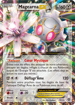 Carte Pokémon Magearna EX 75/114 de la série Offensive Vapeur en vente au meilleur prix