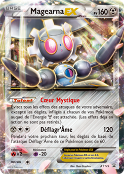 Carte Pokémon Promo Magearna EX XY175 de la série Promos XY