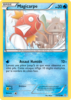 Carte Pokémon Magicarpe 23/124 de la série Dragons Éxaltés en vente au meilleur prix