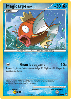 Carte Pokémon Magicarpe 110/147 de la série Vainqueurs Suprêmes en vente au meilleur prix