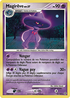 Carte Pokémon Magirêve 10/130 de la série Diamant & Perle en vente au meilleur prix