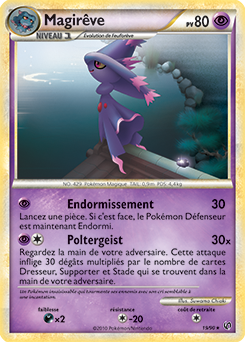 Carte Pokémon Magirêve 19/90 de la série Indomptable en vente au meilleur prix