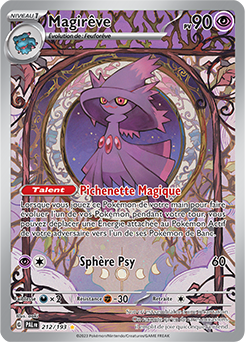 Carte Pokémon Magirêve 212/193 de la série Évolutions à Paldea en vente au meilleur prix