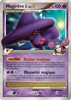 Carte Pokémon Magirêve NIV.X 110/111 de la série Rivaux Émergents en vente au meilleur prix