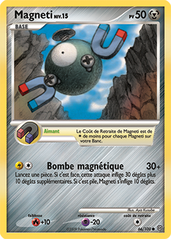 Carte Pokémon Commune Magneti 66/100 de la série Tempête