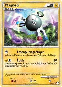 Carte Pokémon Magneti 68/102 de la série Triomphe en vente au meilleur prix