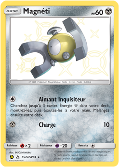 Carte Pokémon Magnéti SV27/SV94 de la série Destinées Occultes en vente au meilleur prix