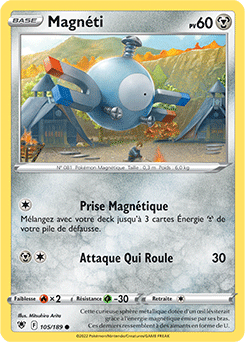 Carte Pokémon Magnéti 105/189 de la série Astres Radieux en vente au meilleur prix