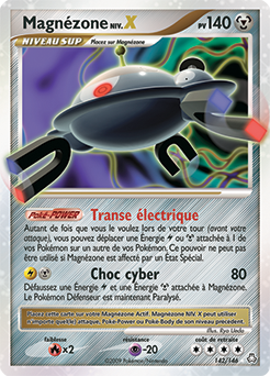 Carte Pokémon Magnézone NIV.X 142/146 de la série Eveil des Légendes en vente au meilleur prix