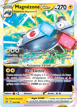 Carte Pokémon Magnezone VSTAR 057/196 de la série Origine Perdue en vente au meilleur prix