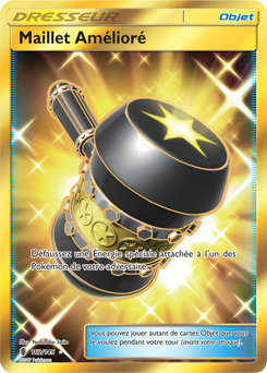 Carte Pokémon Objet Gold SL Maillet Amélioré 162/145 de la série Gardiens Ascendants