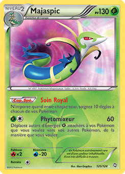 Carte Pokémon Majaspic 125/124 de la série Dragons Éxaltés en vente au meilleur prix