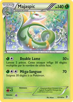 Carte Pokémon Majaspic 13/149 de la série Frantières Franchies en vente au meilleur prix