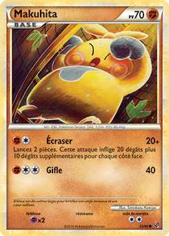 Carte Pokémon Makuhita 55/90 de la série Indomptable en vente au meilleur prix