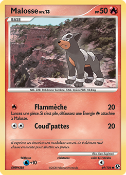 Carte Pokémon Malosse 69/106 de la série Duels au Sommet en vente au meilleur prix