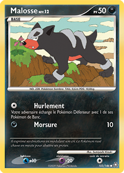 Carte Pokémon Malosse 103/146 de la série Eveil des Légendes en vente au meilleur prix