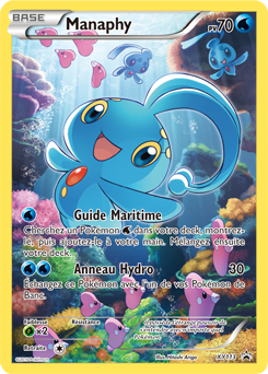 Carte Pokémon Promo Manaphy XY113 de la série Promos XY