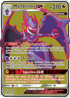 Carte Pokémon Mandrillon GX 230/236 de la série Harmonie des Esprits en vente au meilleur prix