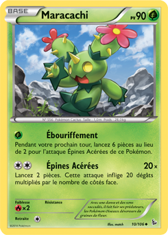 Carte Pokémon Maracachi 10/106 de la série Étincelle en vente au meilleur prix