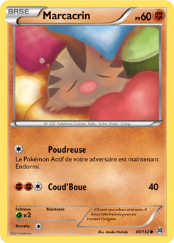 Carte Pokémon Commune Marcacrin 80/162 de la série Impulsion Turbo