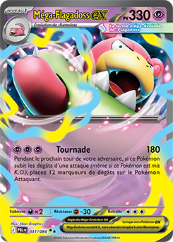 Carte Pokémon Méga Flagadoss ex 31/84 de la série Nuit Noire en vente au meilleur prix