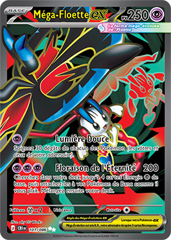Carte Pokémon Méga Floette ex 101/86 de la série Chaos Ascendant en vente au meilleur prix