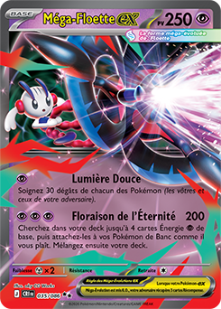 Carte Pokémon Méga Floette ex 35/86 de la série Chaos Ascendant en vente au meilleur prix