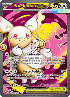 Carte Pokémon Méga Nanméouïe ex 253/217 de la série Héros Transcendants en vente au meilleur prix