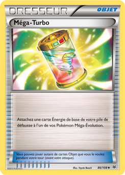 Carte Pokémon Méga-Turbo 86/108 de la série Ciel Rugissant en vente au meilleur prix