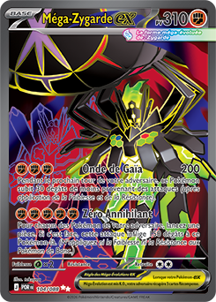 Carte Pokémon Méga Zygarde ex 104/88 de la série Équilibre Parfait en vente au meilleur prix