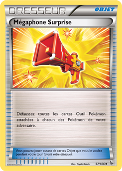 Carte Pokémon Mégaphone Surprise 97/106 de la série Étincelle en vente au meilleur prix