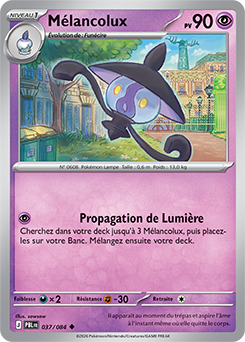 Carte Pokémon Mélancolux 37/84 de la série Nuit Noire en vente au meilleur prix