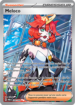 Carte Pokémon Ultra rare Meloco 236/182 de la série Faille Paradoxe