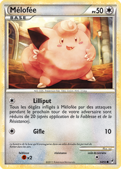 Carte Pokémon Mélofée 54/95 de la série Appel des Légendes en vente au meilleur prix