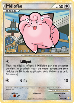 Carte Pokémon Mélofée 60/123 de la série HeartGold SoulSilver en vente au meilleur prix