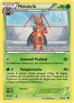 Carte Pokémon Mélokrik 4/99 de la série Destinées Futures en vente au meilleur prix