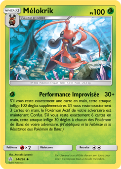 Carte Pokémon Mélokrik 14/236 de la série Éclipse Cosmique en vente au meilleur prix