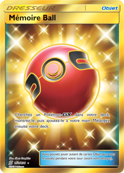 Carte Pokémon Mémoire Ball 250/236 de la série Harmonie des Esprits en vente au meilleur prix